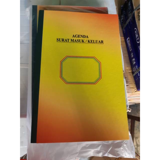 

BUKU AGENDA SURAT KELUAR SURAT MASUK
