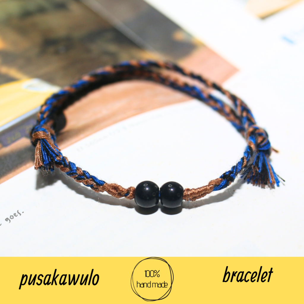 PUSAKAWULO - GELANG TANGAN TALI MANIK MANIK AESTHETIC ETNIK COWOK CEWEK/ BRACELET PRIA WANITA / 5