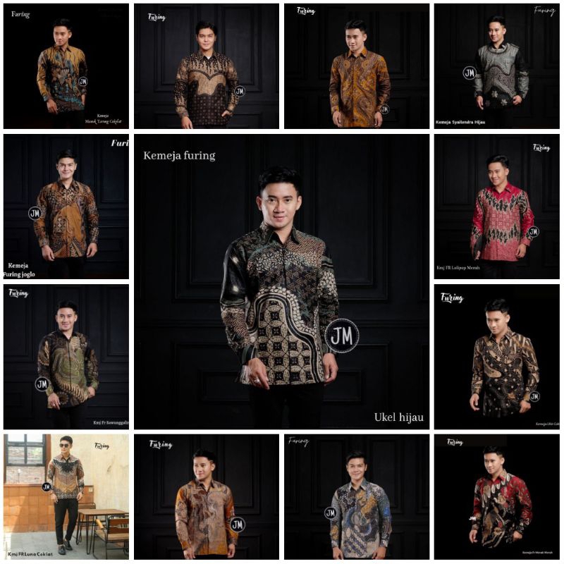KF1 KEMEJA BATIK FURING KEMEJA FURING BATIK FURING