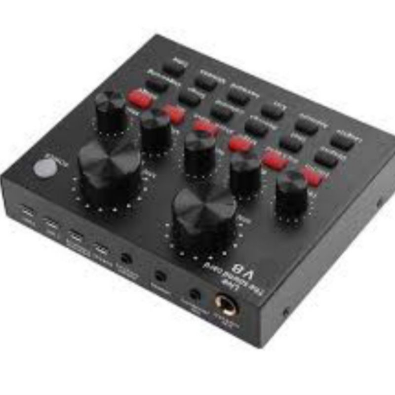 mixer soundcard v8