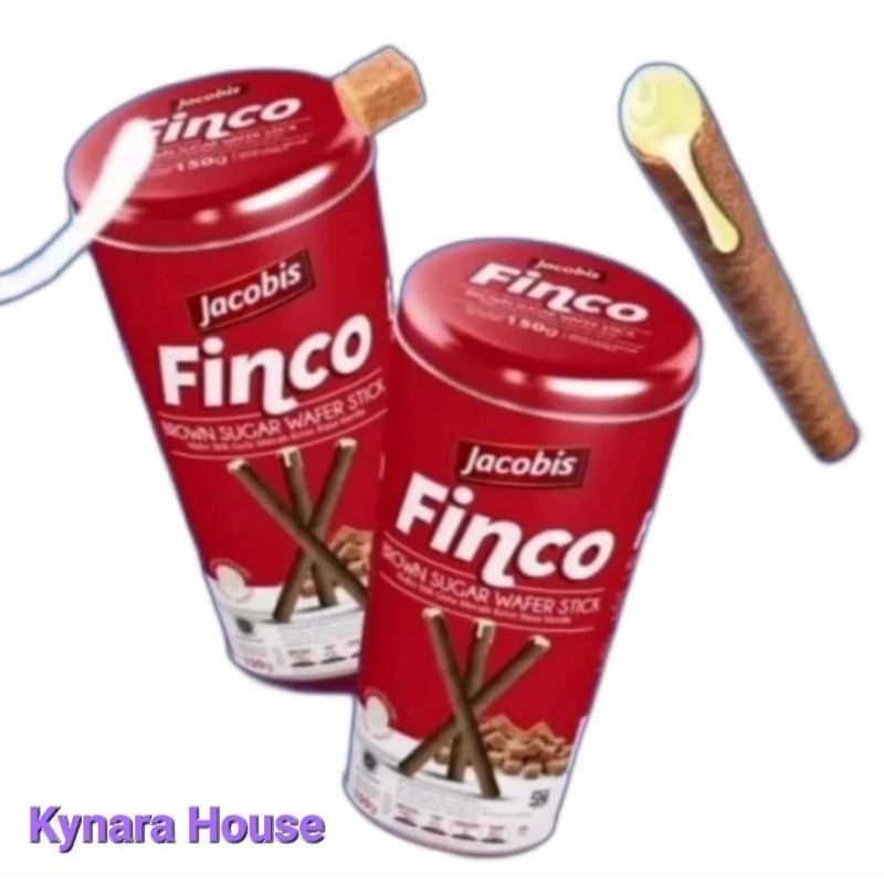 

Finco Wafer Stick Brown Sugar Kaleng 150gr