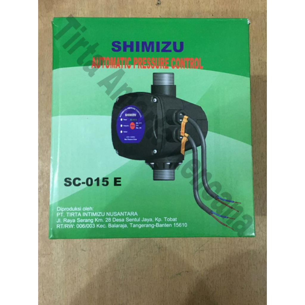 Automatic Pressure control Shimizu SC-015 E APC Shimizu
