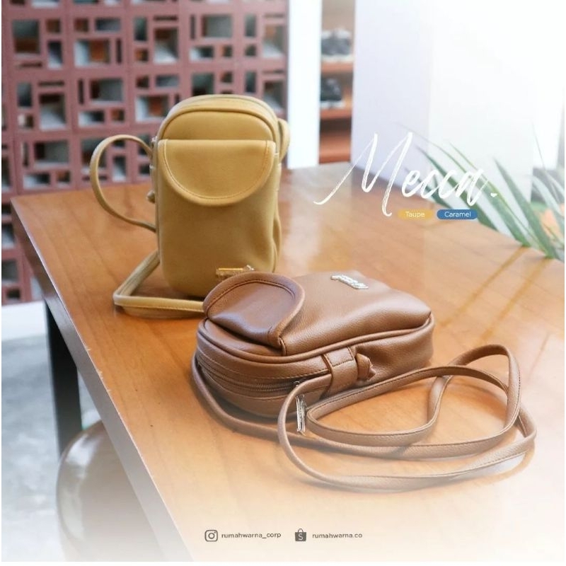 Tas Wanita Selempang Slingbag Mecca Rumah Warna