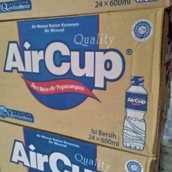 

Aircup air mineral 600ml x 24 botol kemasan dus