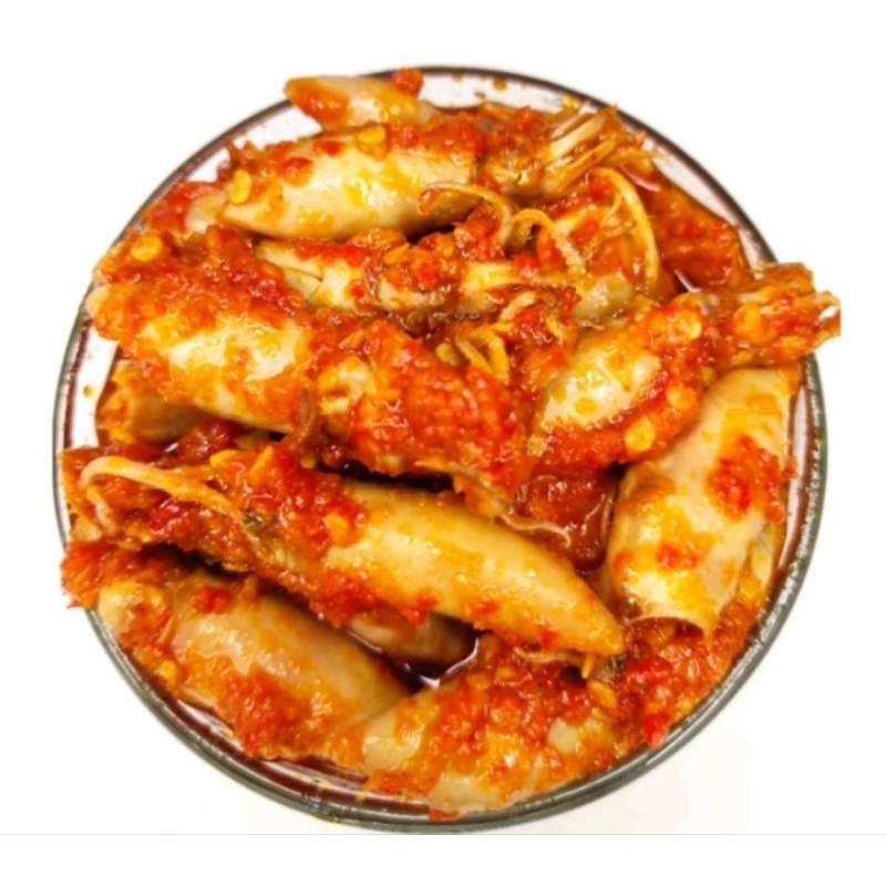 

sambal cumi asin utuh