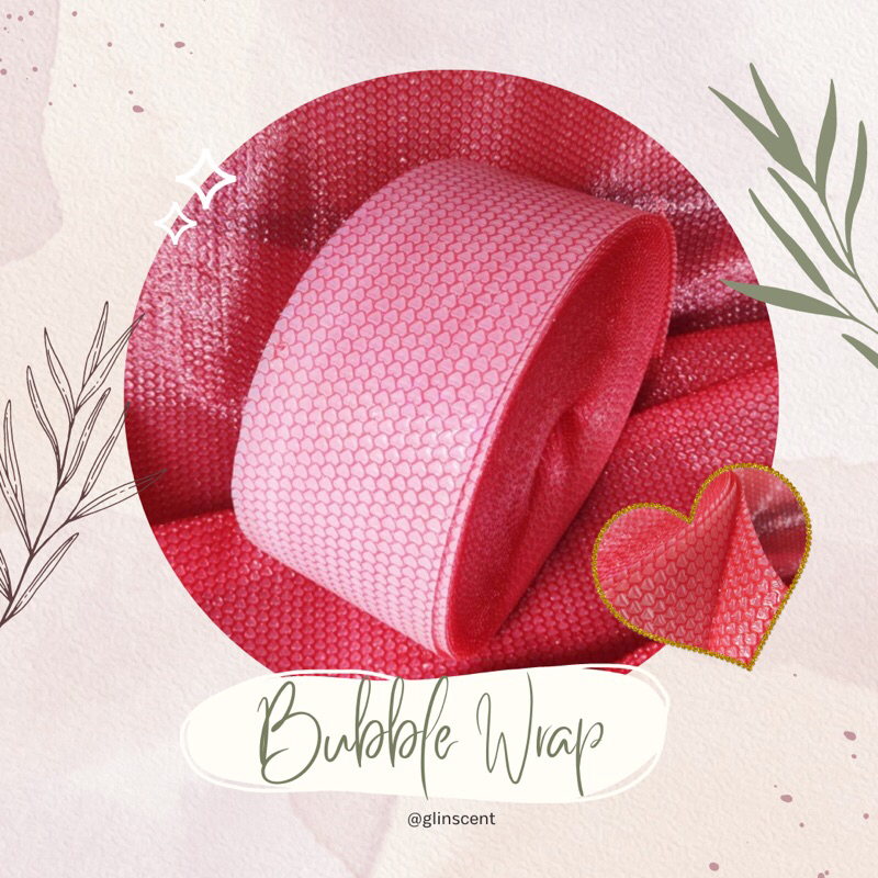 

Glinscent Tambahan Bubble Wrap - Perlindungn Tambahan untuk Parfummu!