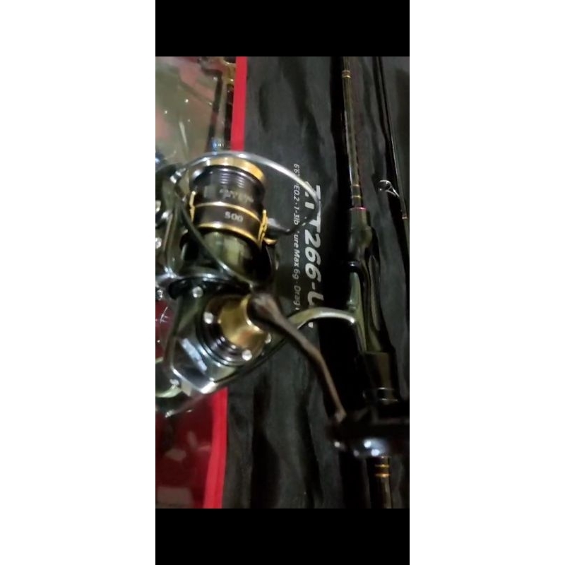 bullzen Zantetsu 1-3 lbs + reel Zantetsu mini 500