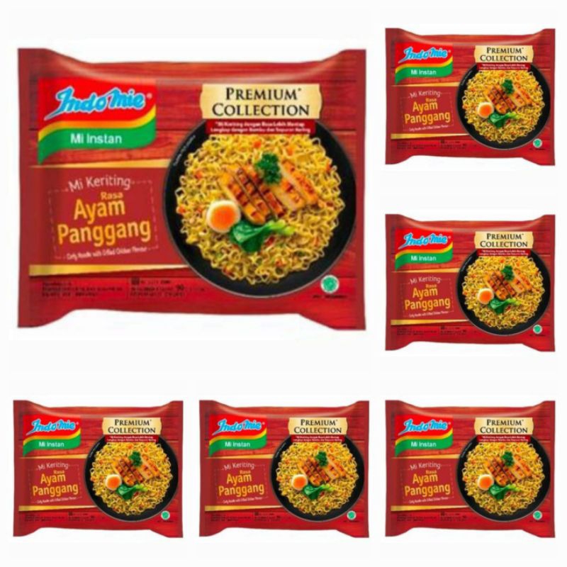 

Indomie Mi Instan Mi Keriting Rasa Ayam Panggang 90 Gr