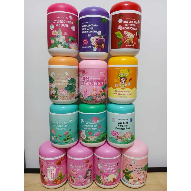 

Oufen Lotus Root Powder Bubuk Akar Teratai Len Gao Hun 500gr