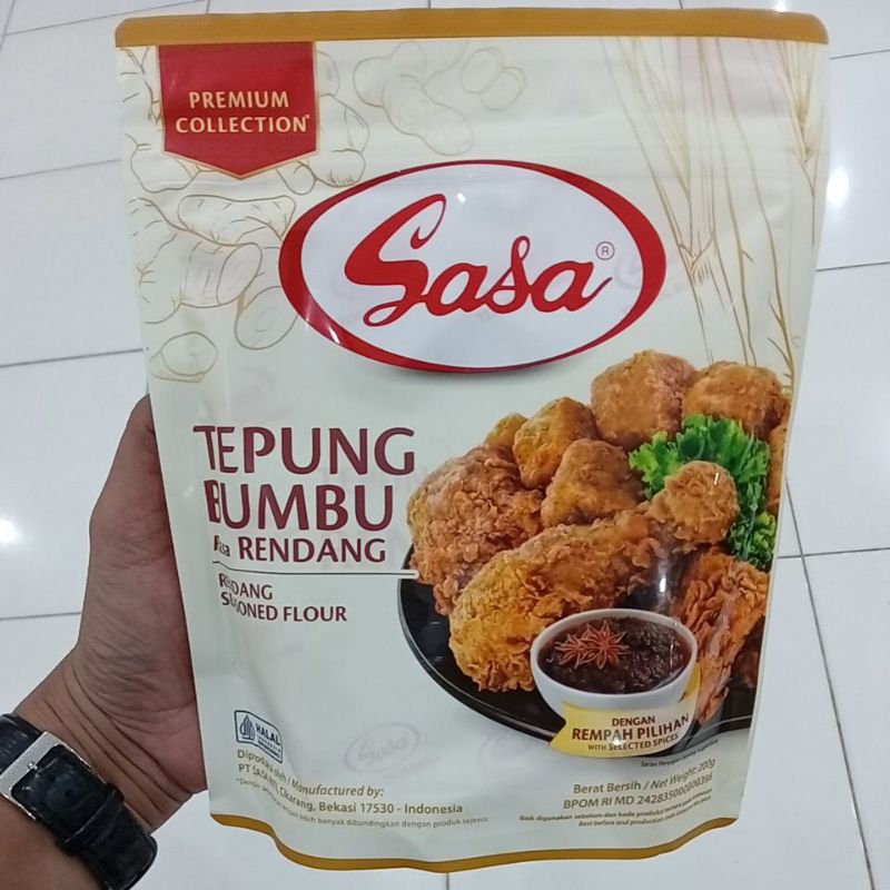 

Sasa Tepung Bumbu Rasa Rendang 200 g Premium