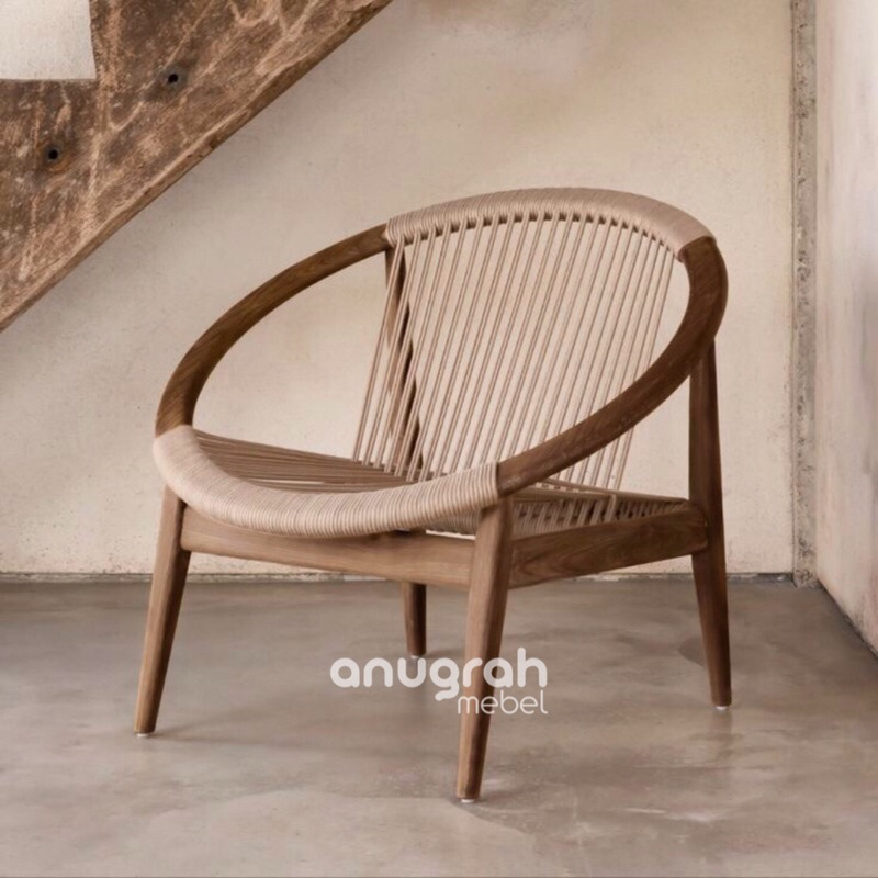 Arm Chair Jati/Kursi Santai Jati Minimalis