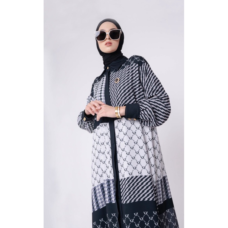 rumaisha dress black VZ