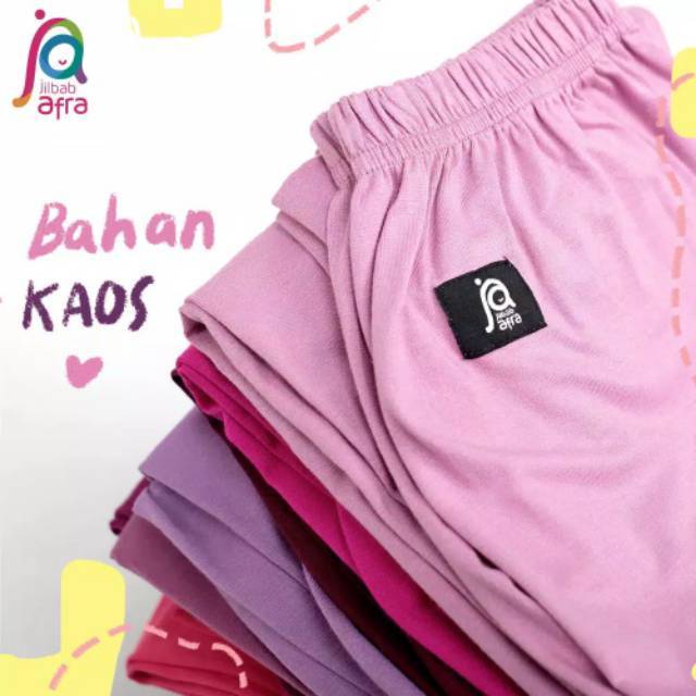 Nadia Celana Daleman Gamis Jumbo Legging Tebal Wanita Bahan Kaos Jilbab Afra