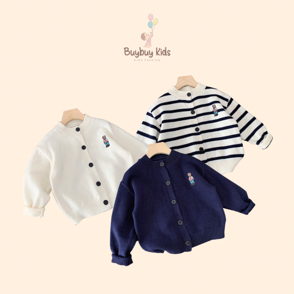 CARDIGAN KNIT RAJUT ANAK PREMIUM - DARREN CARDIGAN - Cardigan Anak Premium Cardigan Anak Cardigan An