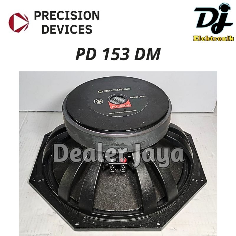 Speaker Komponen Precision Devices PD 153 DM / PD 153DM / PD153 DM / PD153DM - 15 inch