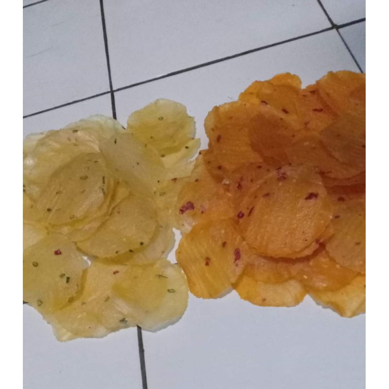 

Opak ukuran besar pedas dan original 1 Kg