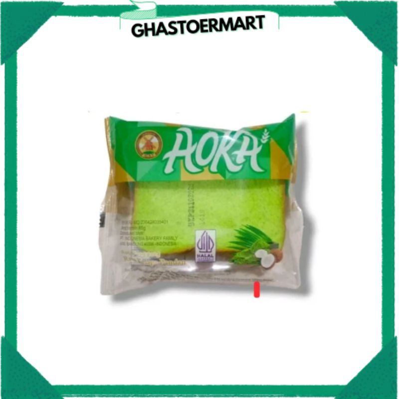 

GHASTOERMART | Roti Aoka Panggang Rasa Kelapa Pandan