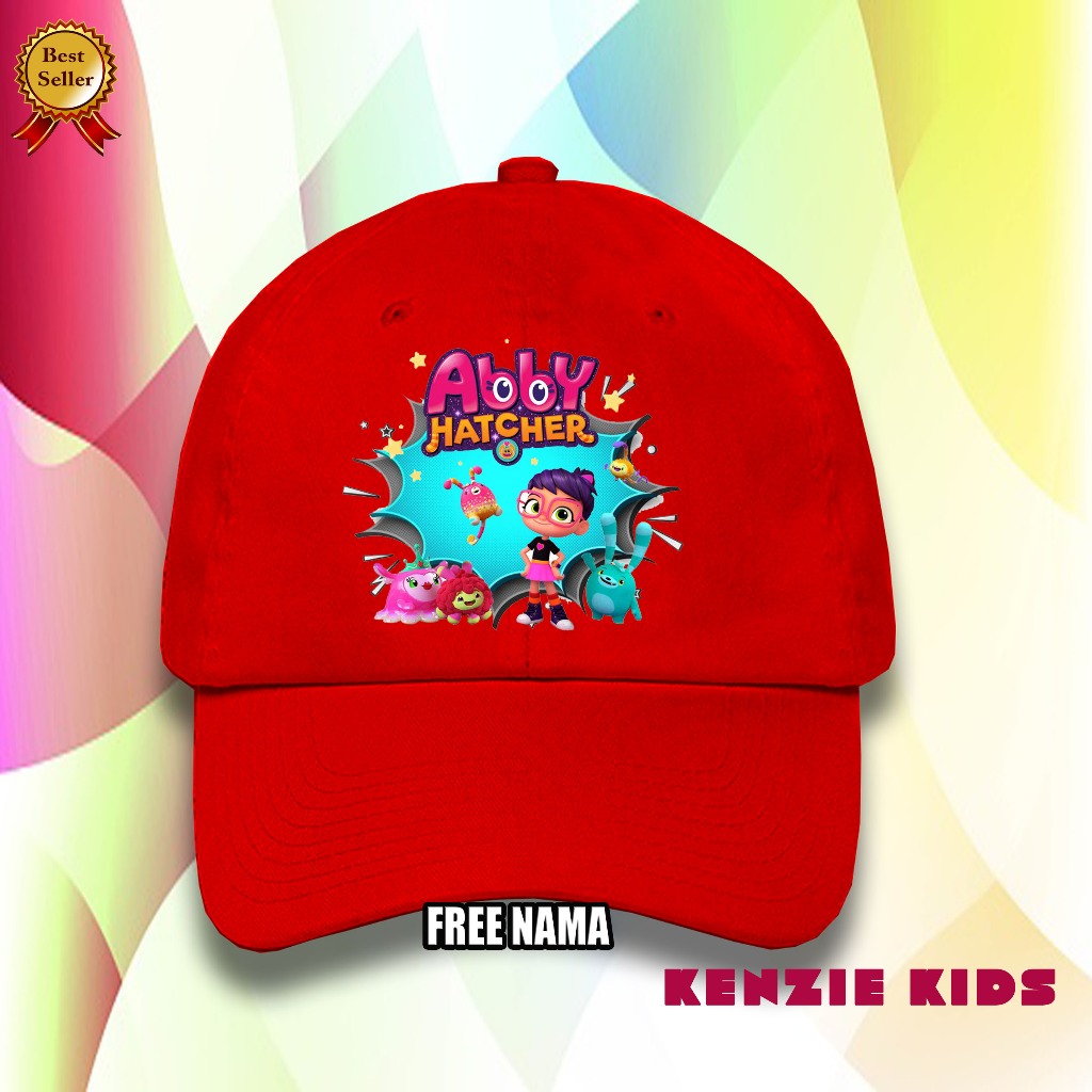 TOPI BASSEBALL ANAK MOTIF ABBY HATCHER