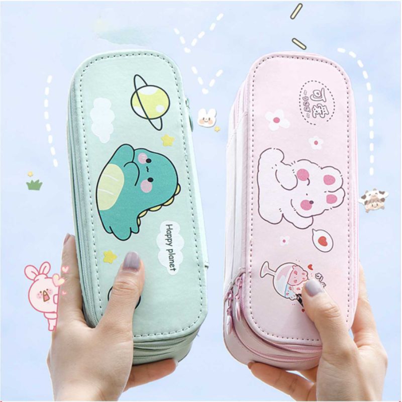 

Tempat Pensil / Tempat Pensil Motif Karakter Lucu