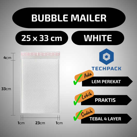 

Kantong Plastik Bubble Mailer Amplop Security Polymailer Envelope Buble Wrap Poly 25cm x 33cm 25x33 25x33cm 25 cm x 33 cm