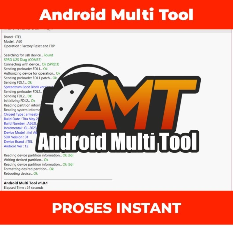 RENTAL AKUN AMT 6 JAM ( ANDROID MULTI TOOL)