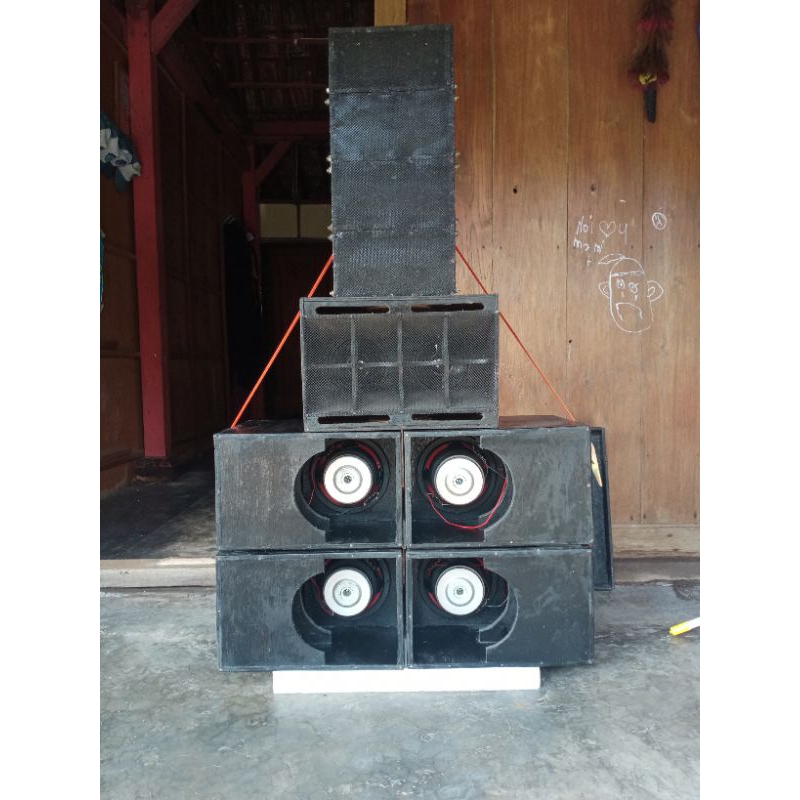 Paket Miniatur Sound System Siap Bunyi