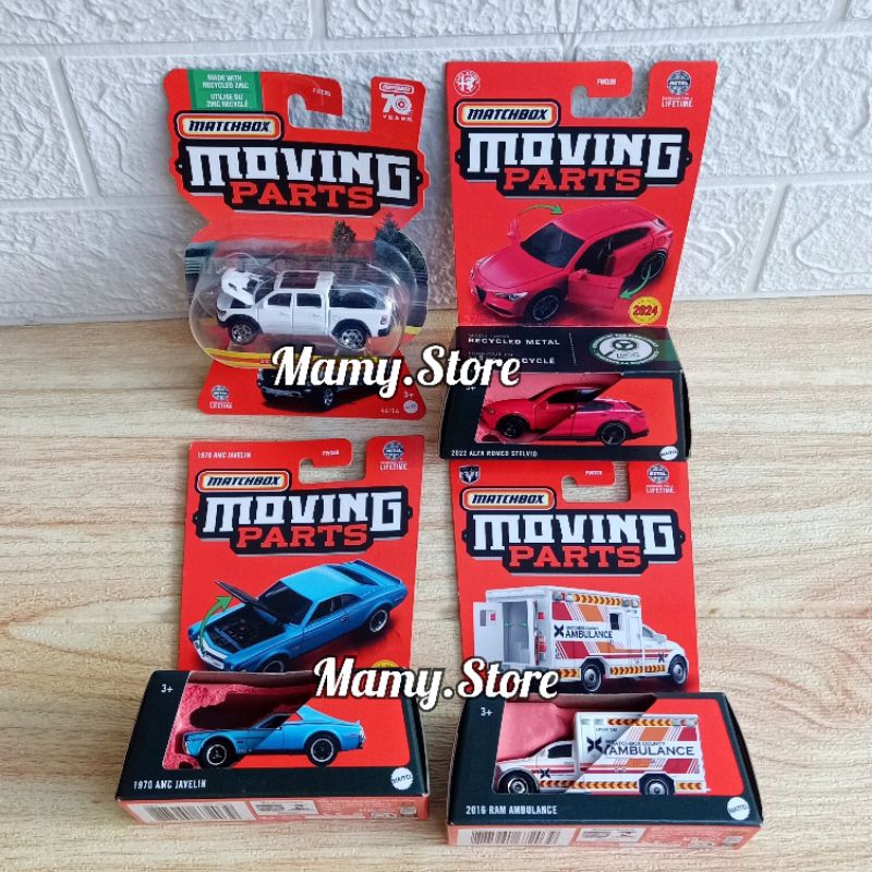 Matchbox Moving Parts