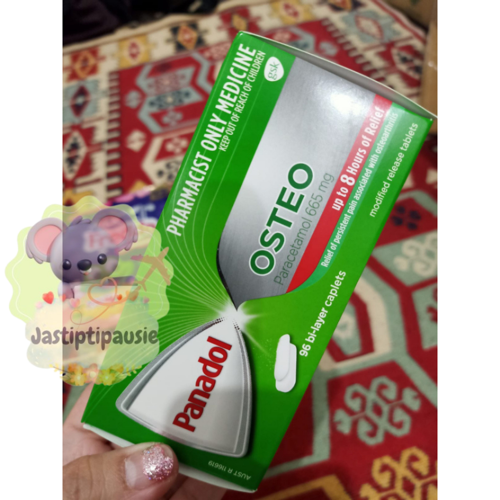 Panadol Osteo 96 caplets - Panadol Osteo 1strip ECER AUSTRALIA (READY STOCK)