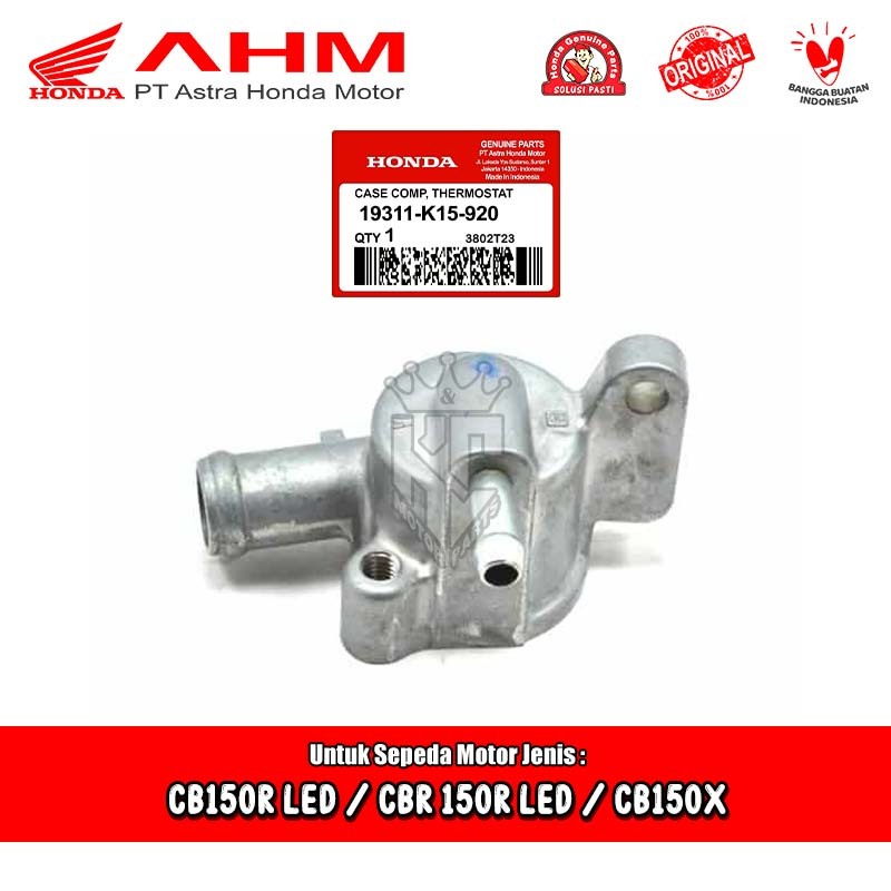 Rumah Case Comp Thermostat Honda CB150R CB 150 R X CBR 150R New LED Original AHM 19311-K15-920