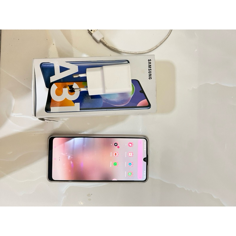 (SECOND) HP Samsung A31 - mulus no minus lengkap