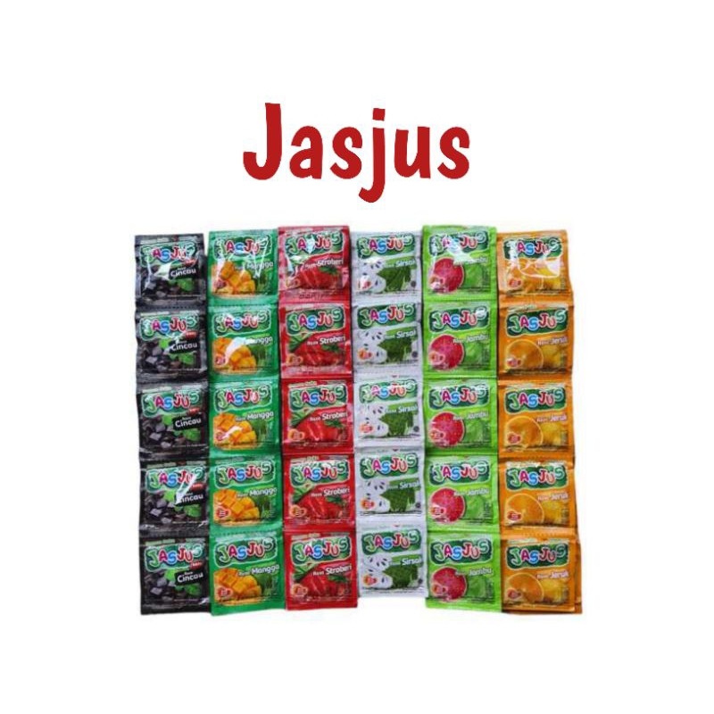 

jasjus renceng isi 10 sachet