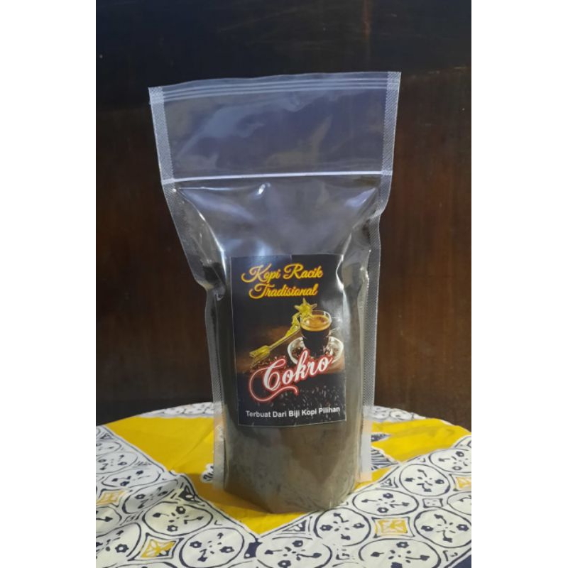 

KOPI RACIK TRADISIONAL COKRO 500 gram / setengah kilo // kopi sangrai // kopi bubuk