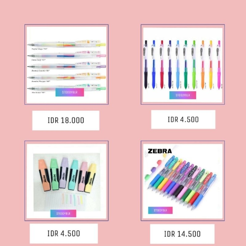 

Bolpoin Gel Merek Zebra Kokoro
