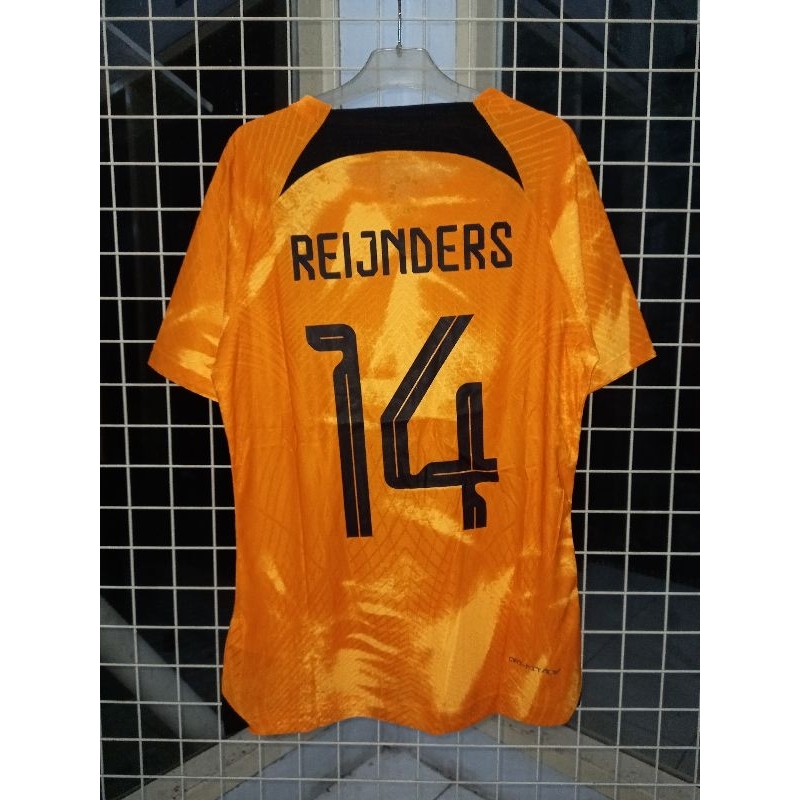 JERSEY BELANDA HOME 2022/2023 PLAYER ISSUE NAMESET REIJNDERS 14