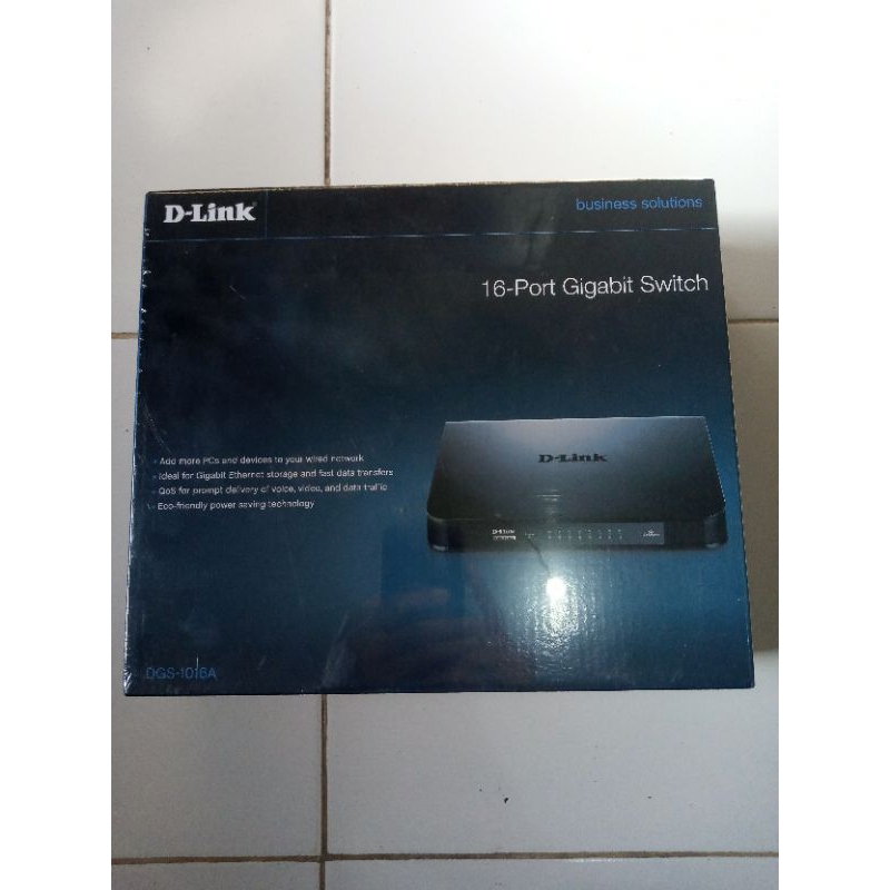 D-Link 16 Port Gigabit DGS-1016A / Switch 16 Port Gigabit