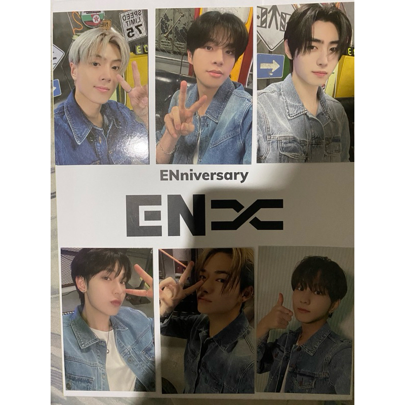 Photocard PC ENHYPEN 3rd Anniversary - Jay Jake Sunghoon Sunoo Jungwon Ni-ki