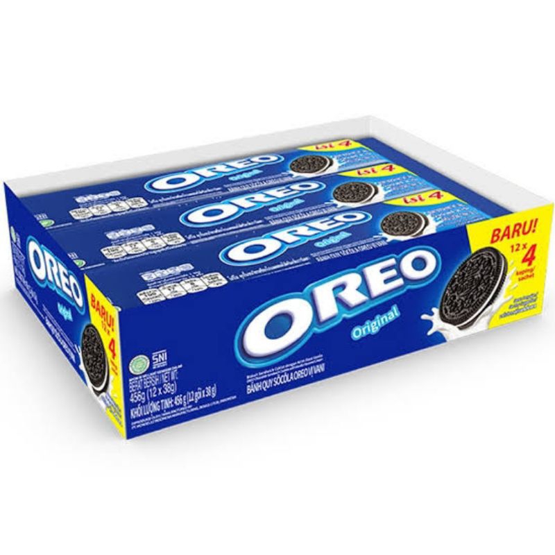 

Oreo Biskuit Original isi 12pcs/27,6gr