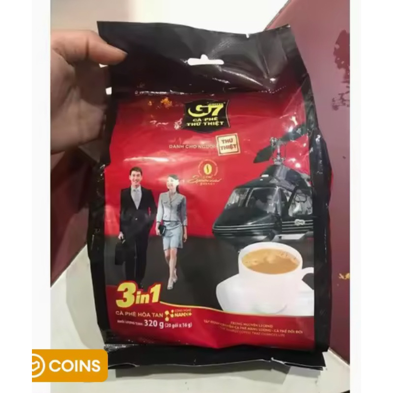 

kopi G7 vietnam 3 in 1. (20 sachets)