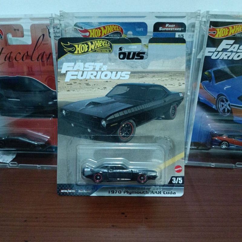 Hot Wheels Premium Fast And Furious 1970 Plymouth AAR Cuda