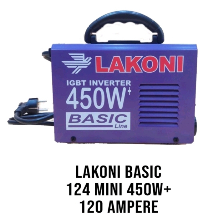 LAKONI BASIC 124iXR Mesin Las Lakoni 450watt / Inverter Lakoni