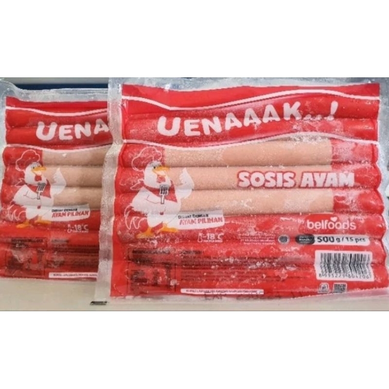 

belfoods sosis ayam wuenak 475 gram