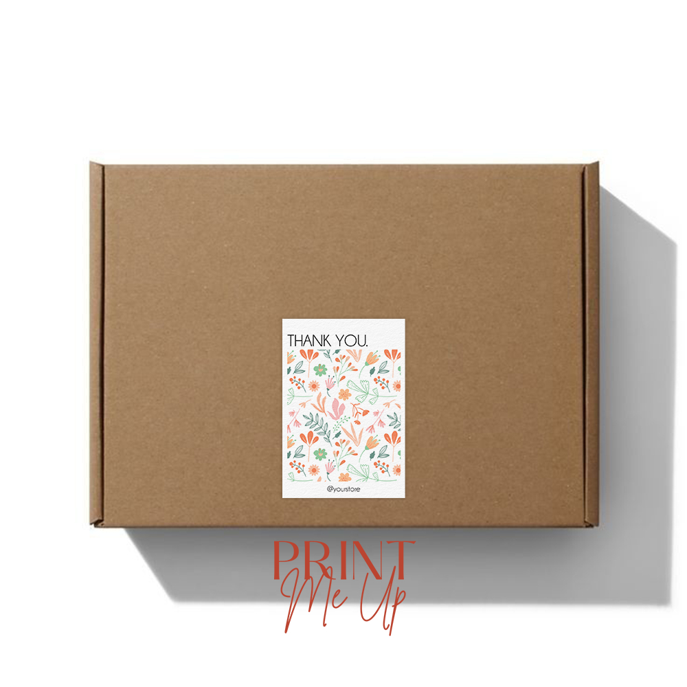 

[MINIMAL BELANJA 10RIBU] THANKYOU STICKER LABEL PACKAGING 6.5 x 9.5 CM