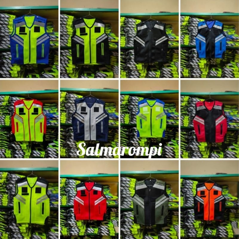 Rompi Polosan Rompi Tebal Rompi Security Rompi Satpam Rompi Polisi