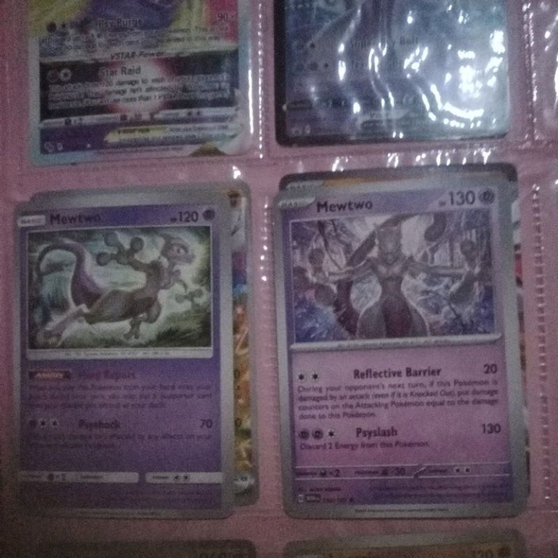 card pokemon Legendary Mewtwo asli bahasa Inggris