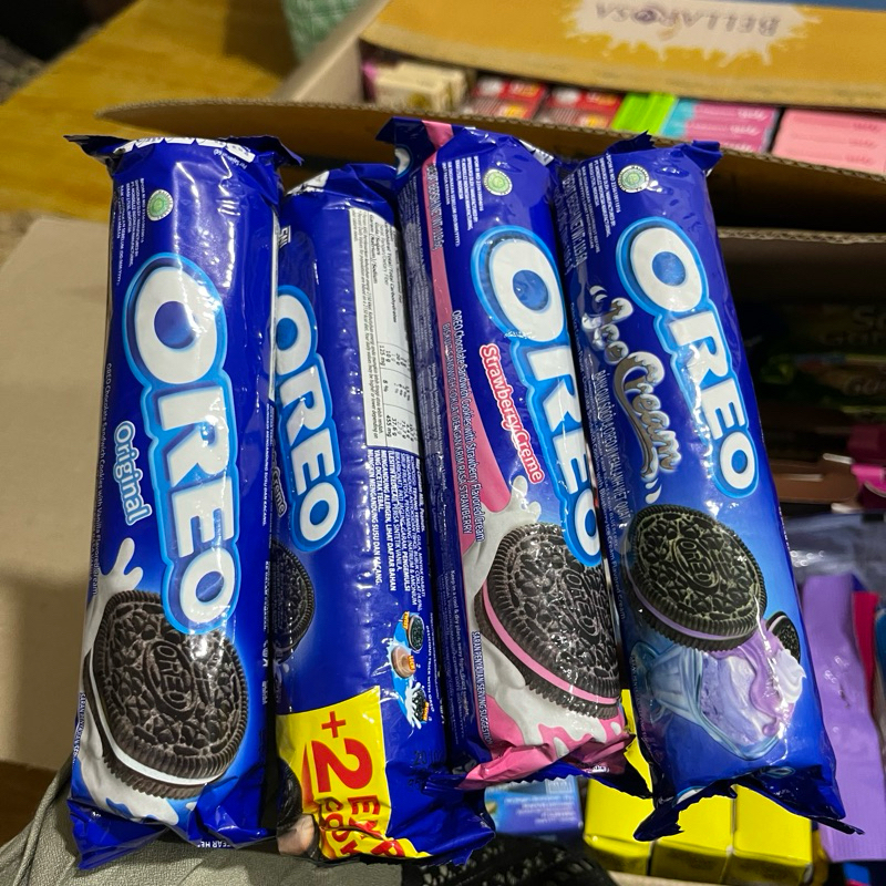 

❣️FREE GIFT❣️ OREO 119,6 GR ICE CREAM CHOCOLATE STRAWBERRY ORIGINAL