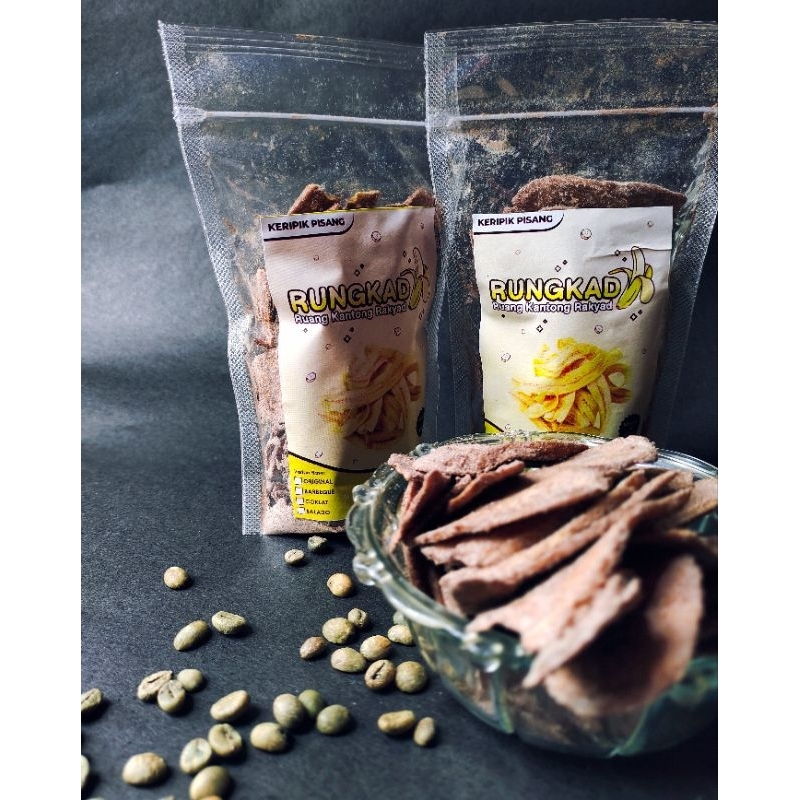 

Keripik pisang coklat cemilan makanan ringan 250gr