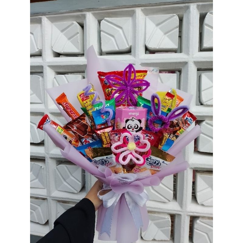 

Buket Snack Sweet Purple