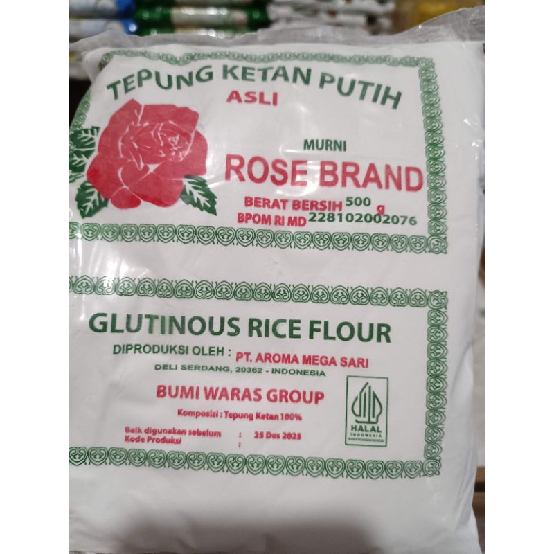 

tepung ketan rose brand