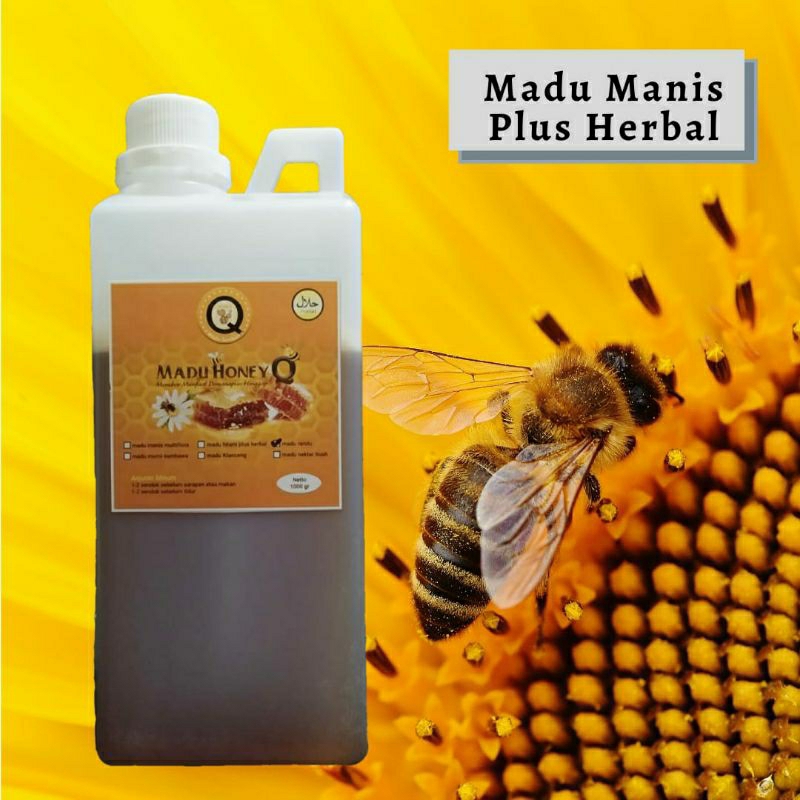 

Madu Asli / Madu Manis / Madu Herbal / Madu Manis Honey Q 1000gr