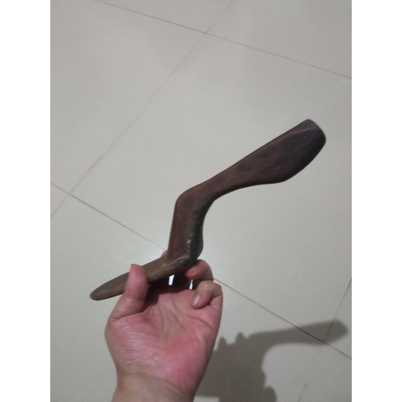 centong nasi bekas pakai kayu jadul JATI lawasan tua antik motif langka